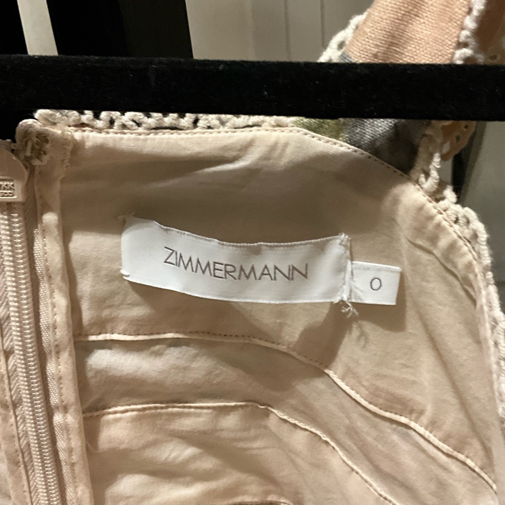 Zimmermann Cream Lace Dress - Picture 2 of 7